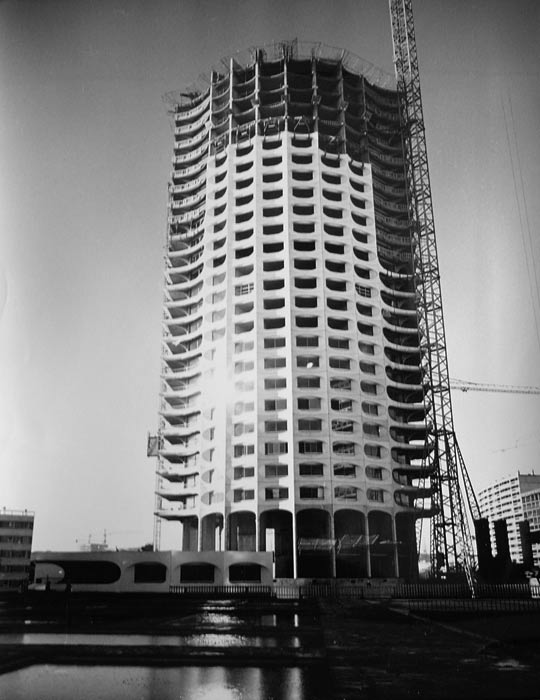 Photo de la construction des Horizons